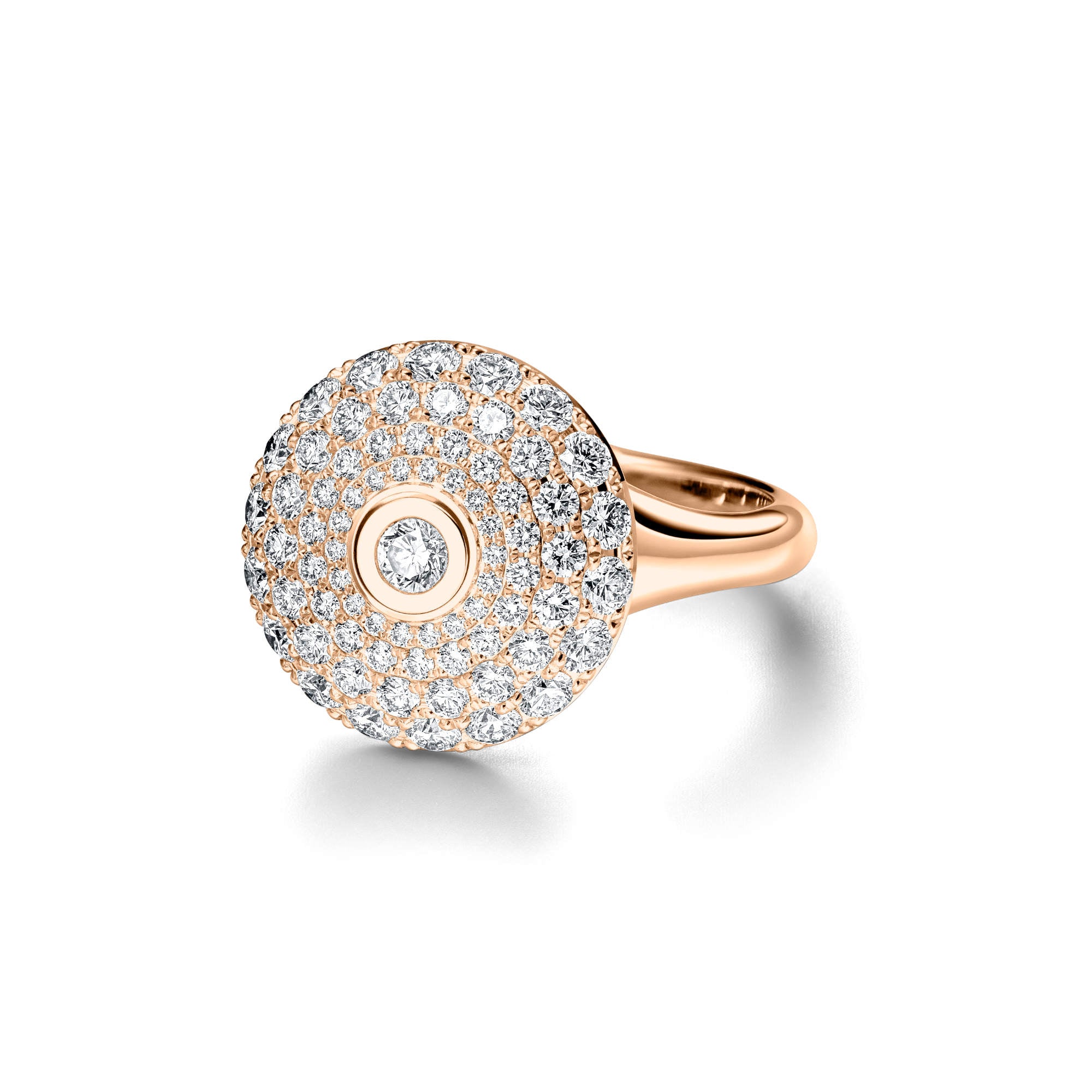 Schaffrath 360 – THREE SIXTY Diamantring - 758_MD001_150_RW (RW) aus Roségold mit Diamant