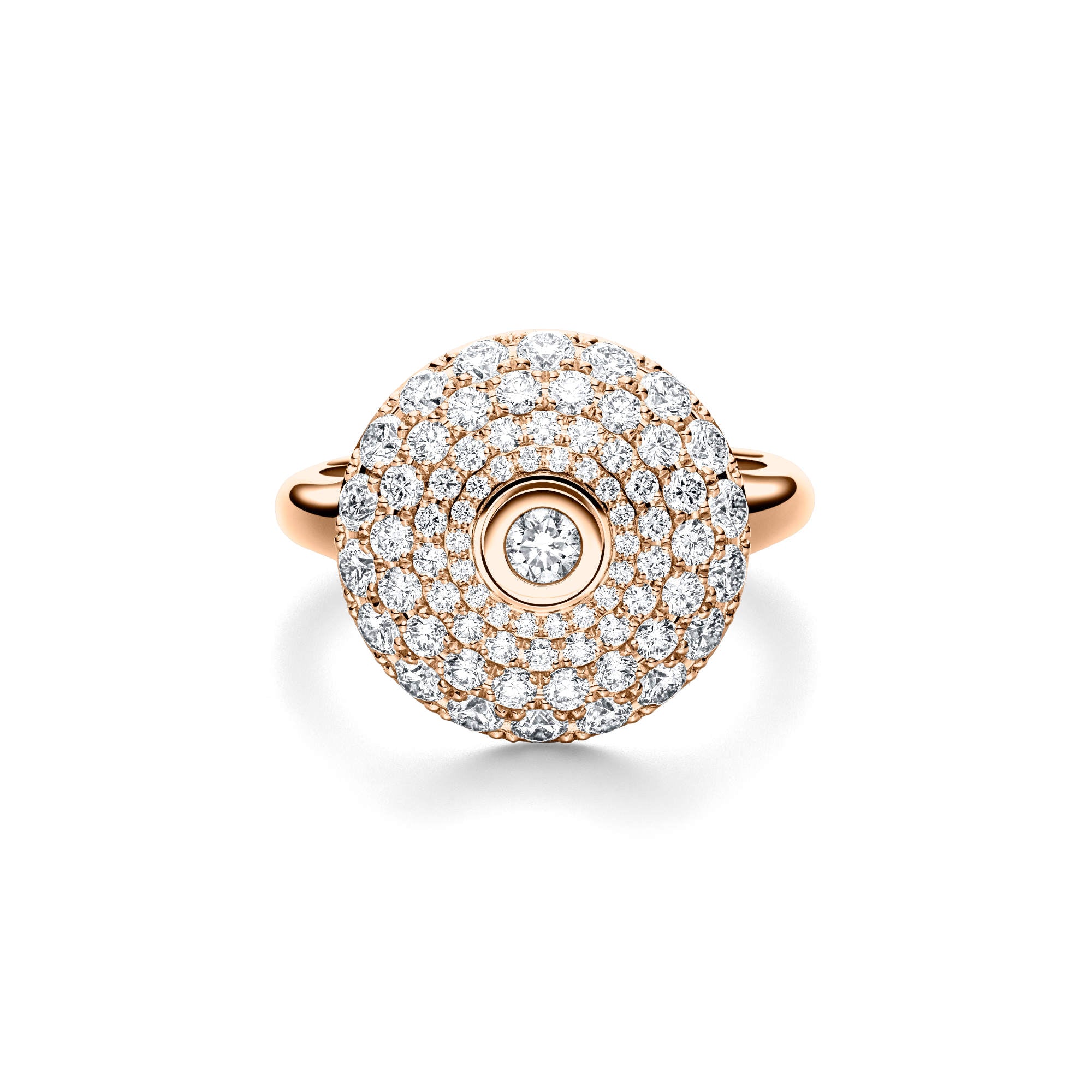 Schaffrath 360 – THREE SIXTY Diamantring - 758_MD001_150_RW (RW) aus Roségold mit Diamant