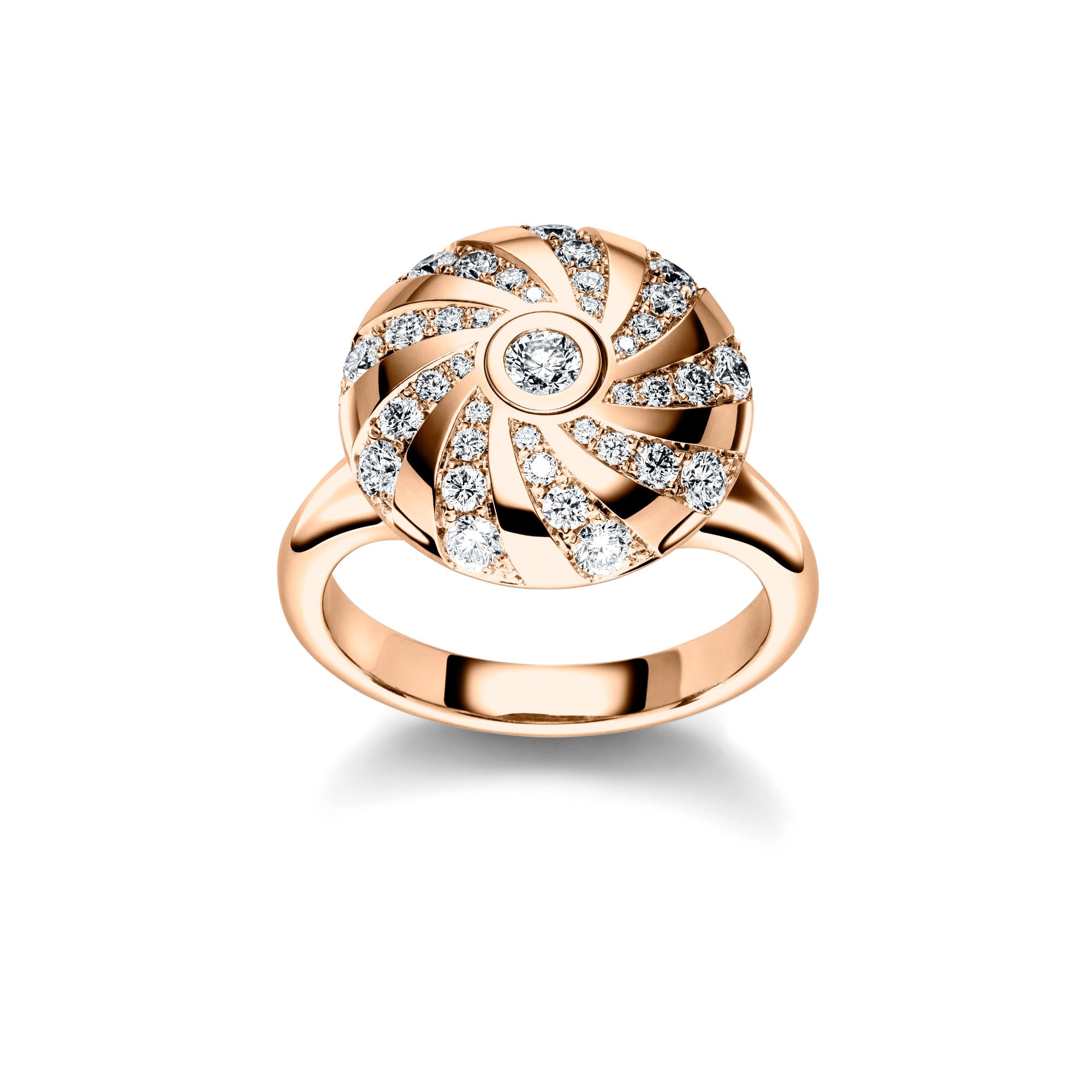 Schaffrath 360 – THREE SIXTY Diamantring - 758_MD002_080_RW (RW) aus Roségold mit Diamant