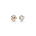 Schaffrath 360 – THREE SIXTY Ohrstecker - 757_M0006_080_RW (RW) aus Roségold mit Diamant
