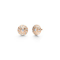 Schaffrath 360 – THREE SIXTY Ohrstecker - 757_M0007_050_RW (RW) aus Roségold mit Diamant