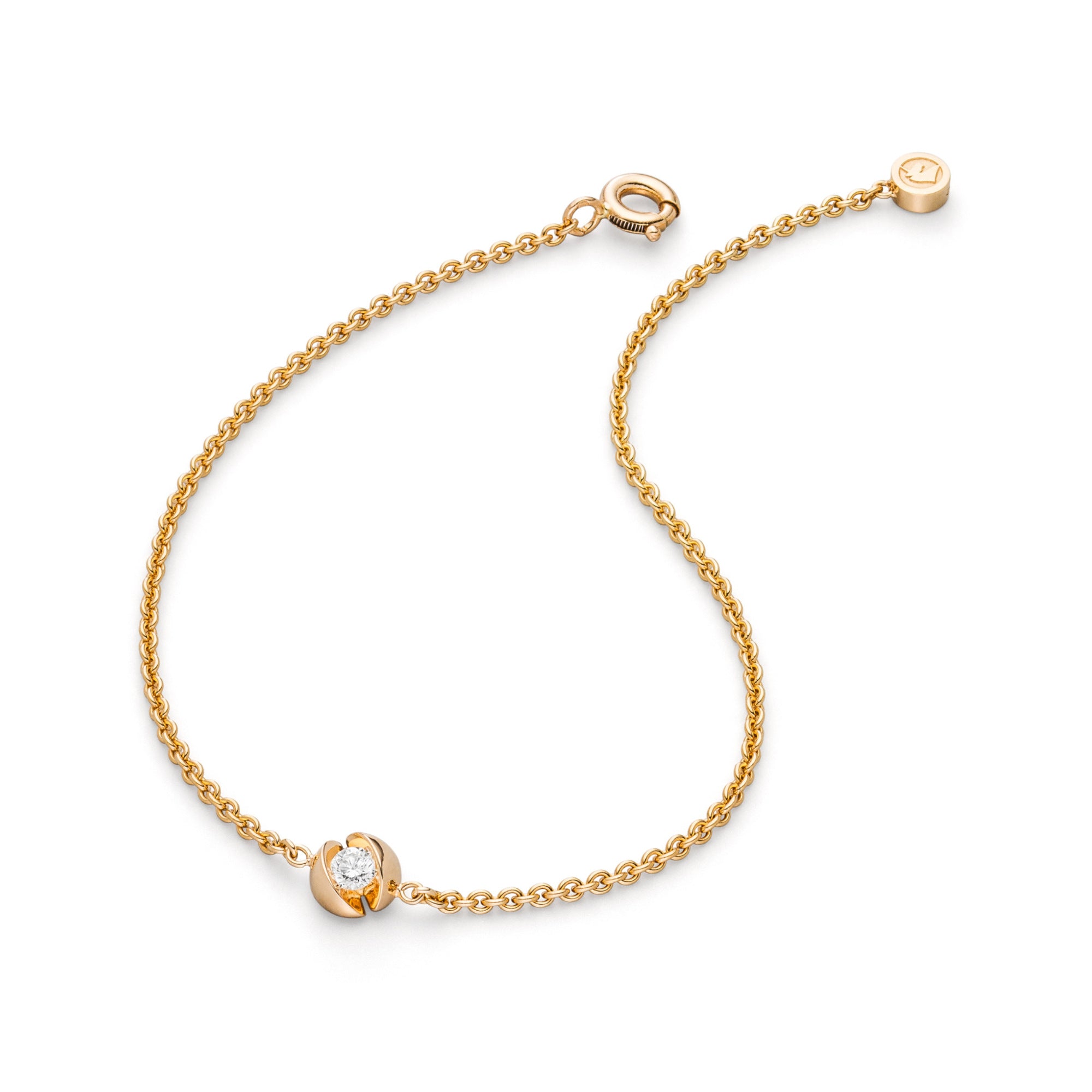 Schaffrath CALLA Armband - 111_CALL2_10_GW (GW) aus Gelbgold mit Diamant