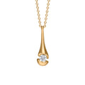 Schaffrath CALLA Collier - 114_CALD3_30_GW (GW) aus Gelbgold mit Diamant