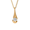 Schaffrath CALLA Collier - 114_CALD3_50_GW (GW) aus Gelbgold mit Diamant