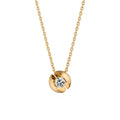 Schaffrath CALLA Collier - 114_CALL2_25_GW (GW) aus Gelbgold mit Diamant