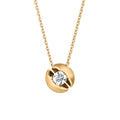 Schaffrath CALLA Collier - 114_CALL2_40_GW (GW) aus Gelbgold mit Diamant