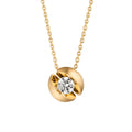 Schaffrath CALLA Collier - 114_CALL2_50_GW (GW) aus Gelbgold mit Diamant