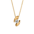Schaffrath CALLA Collier - 114_CALLA_40_GW (GW) aus Gelbgold mit Diamant