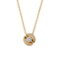 Schaffrath CALLA Collier - 114_CALLX_25_GW (GW) aus Gelbgold mit Diamant