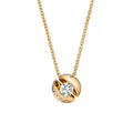 Schaffrath CALLA Collier - 114_CALLY_30_GW (GW) aus Gelbgold mit Diamant