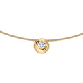 Schaffrath CALLA Collier - 114_CALN2_25_GW (GW) aus Gelbgold mit Diamant