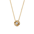 Schaffrath CALLA Collier - 114_CALLX_18_GW (GW) aus Gelbgold mit Diamant