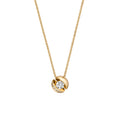 Schaffrath CALLA Collier - 114_CALLY_10_GW (GW) aus Gelbgold mit Diamant