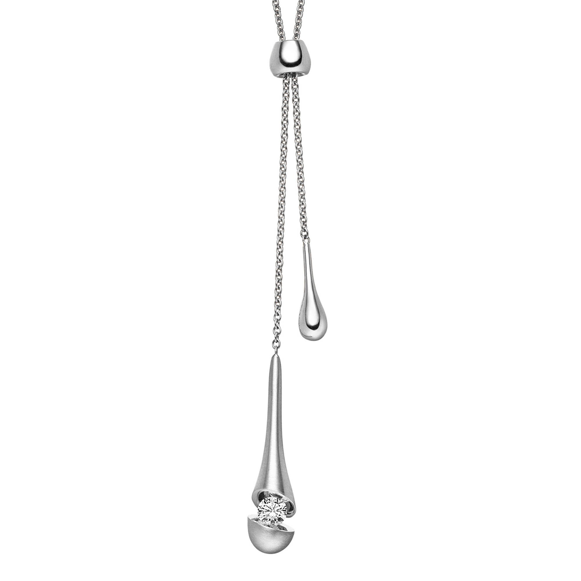 Schaffrath CALLA Collier - 214_CALD1_30_WW (WW) aus Weißgold mit Diamant