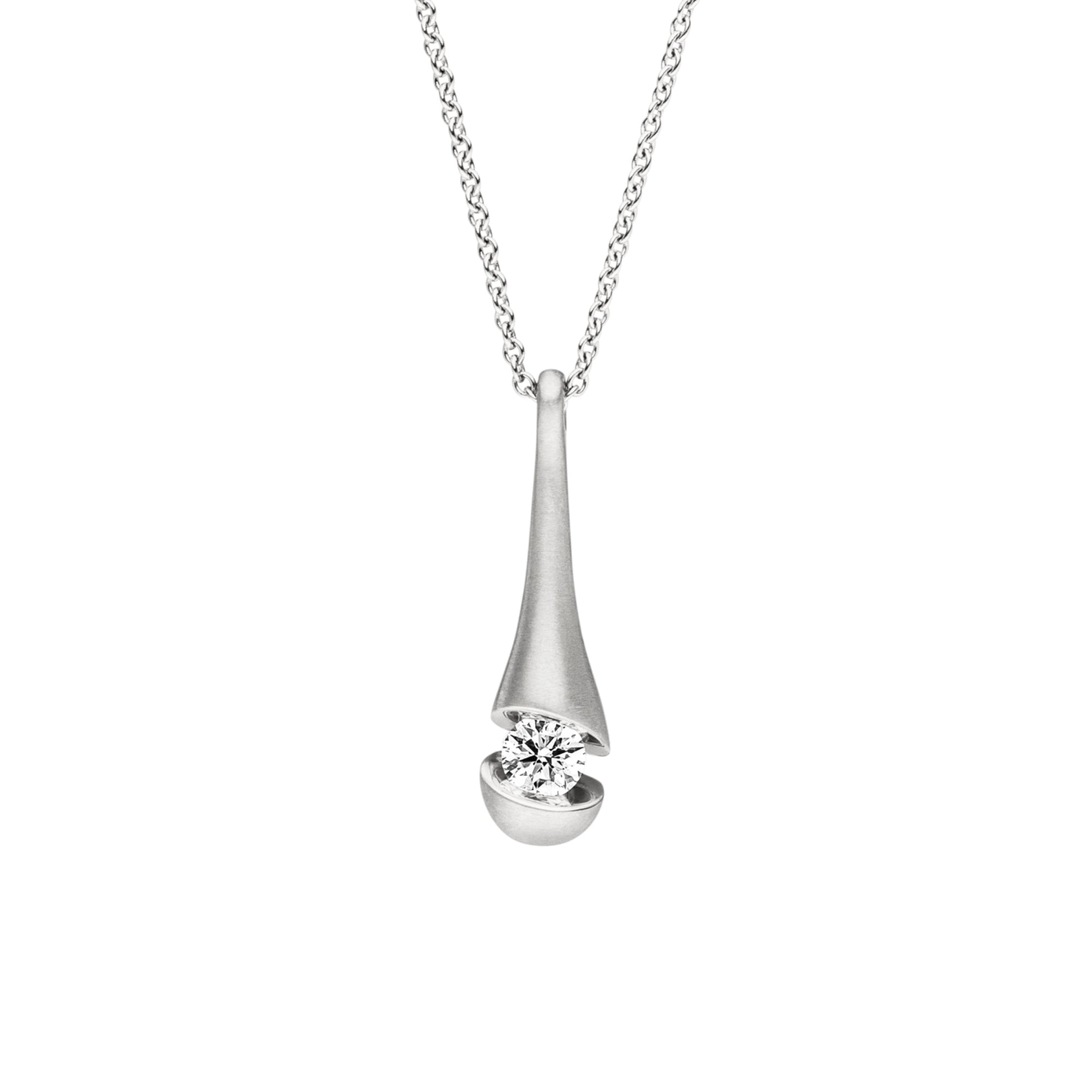 Schaffrath CALLA Collier - 214_CALD3_18_WW (WW) aus Weißgold mit Diamant