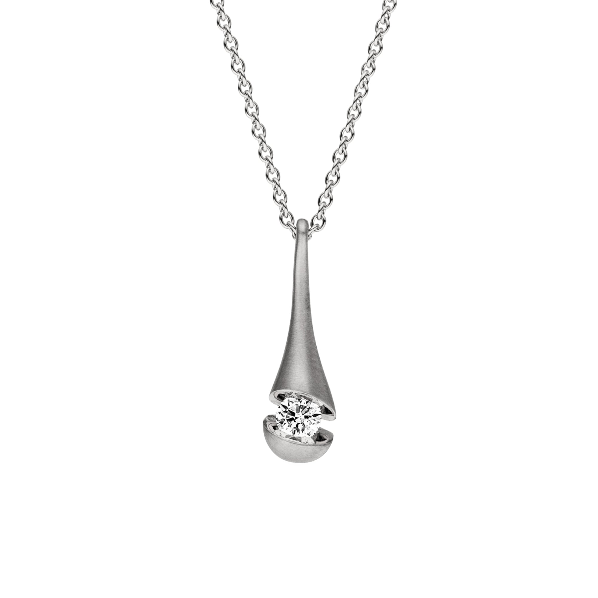 Schaffrath CALLA Collier - 214_CALD3_24_WW (WW) aus Weißgold mit Diamant