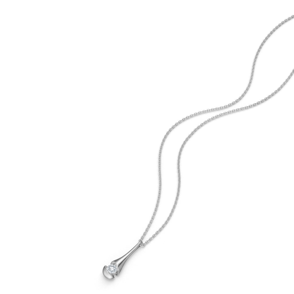 Schaffrath CALLA Collier - 214_CALD3_40_WW (WW) aus Weißgold mit Diamant