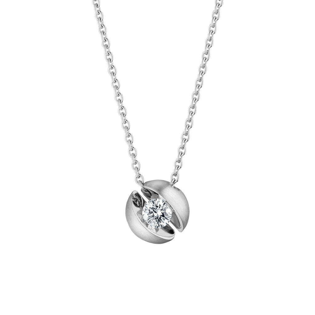 Schaffrath CALLA Collier - 214_CALL2_30_WW (WW) aus Weißgold mit Diamant
