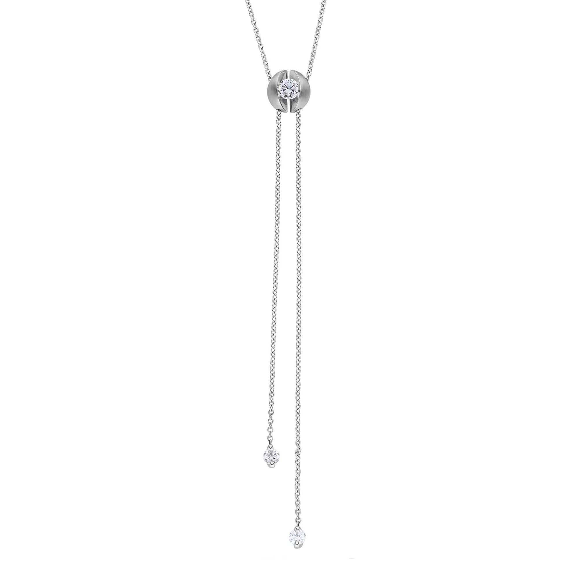 Schaffrath CALLA Collier - 214_CALYA_15_WW (WW) aus Weißgold mit Diamant