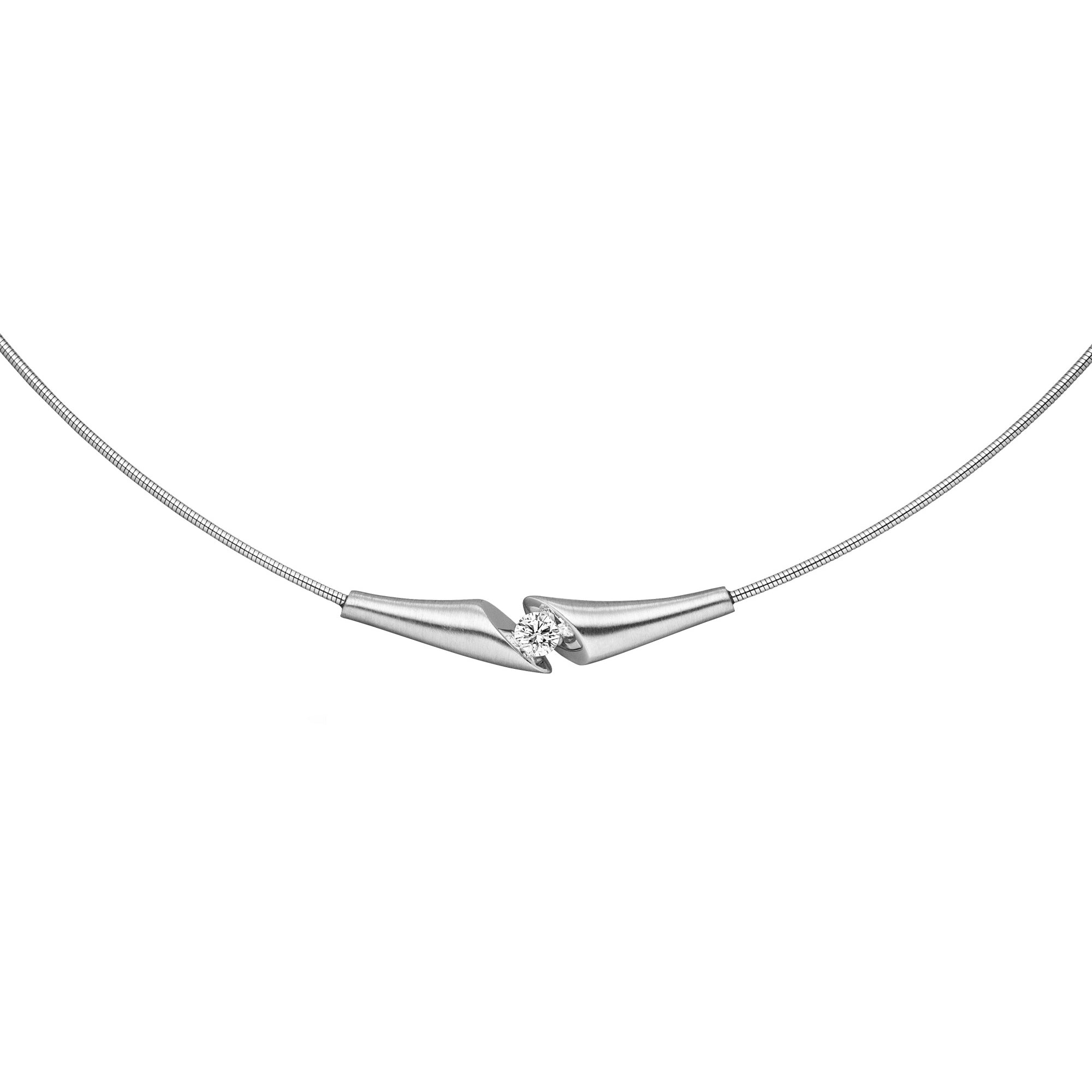 Schaffrath CALLA Collier - 214_CALBA_18_WW (WW) aus Weißgold mit Diamant