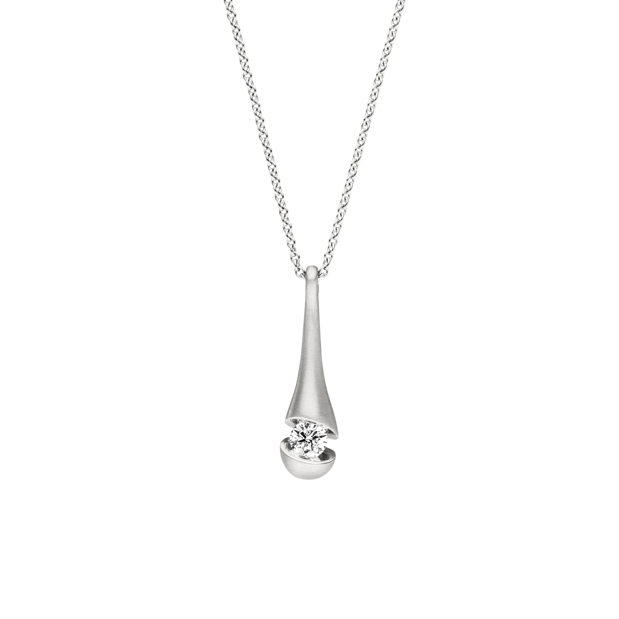 Schaffrath CALLA Collier - 214_CALD3_10_WW (WW) aus Weißgold mit Diamant