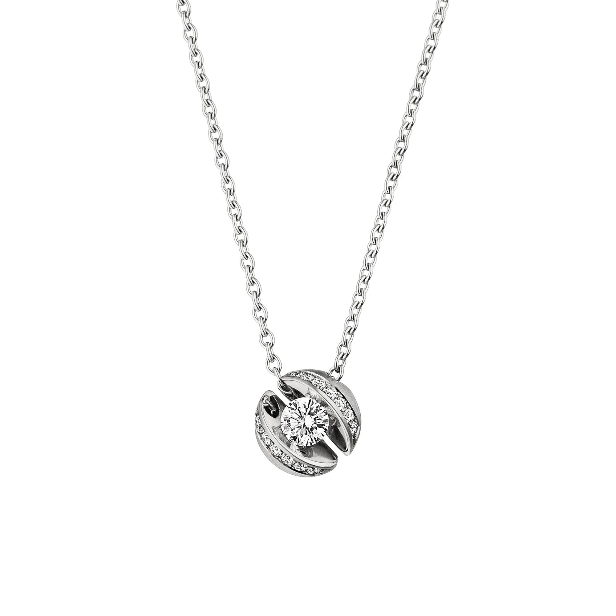 Schaffrath CALLA Collier - 214_CALLX_18_WW (WW) aus Weißgold mit Diamant