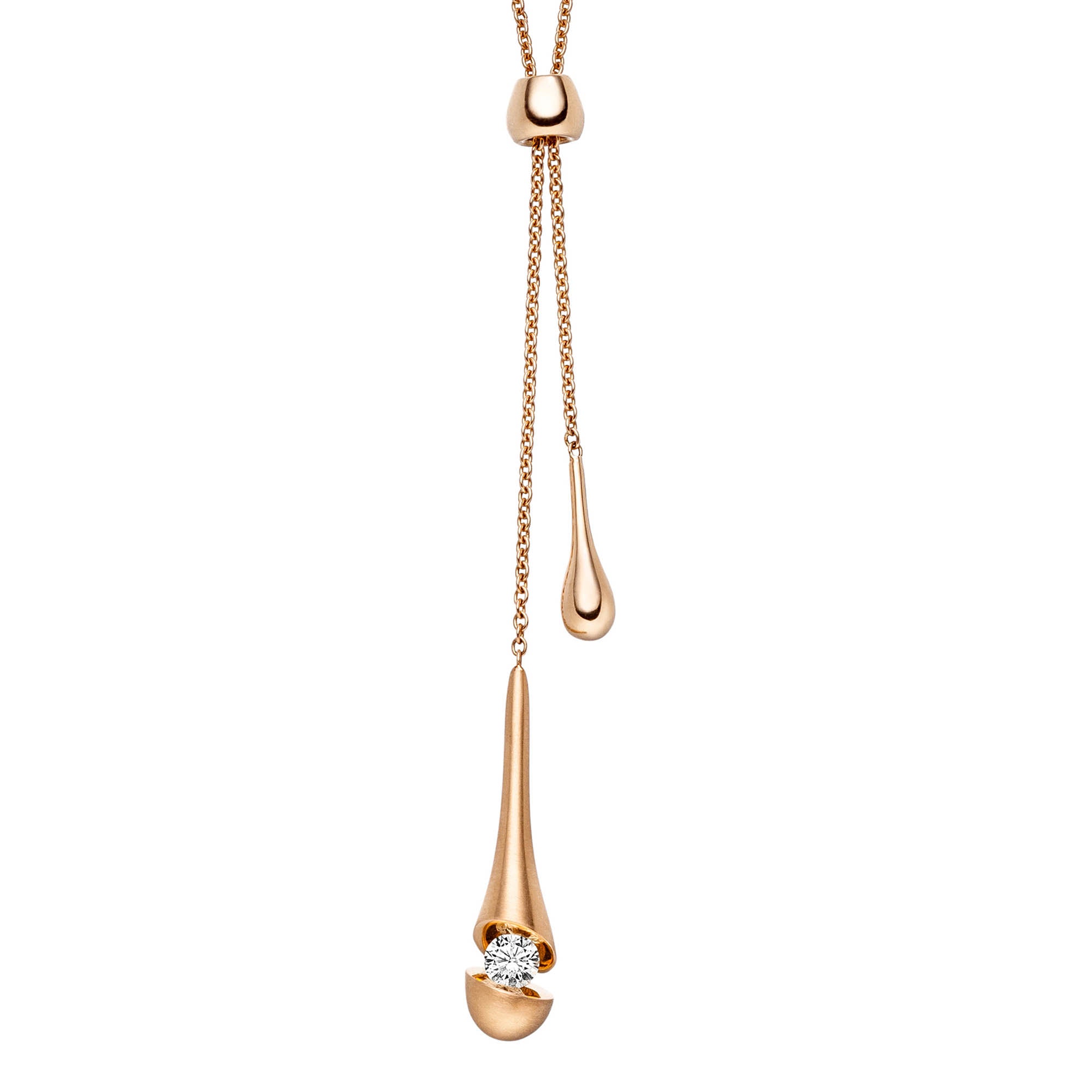 Schaffrath CALLA Collier - 754_CALD1_30_RW (RW) aus Roségold mit Diamant