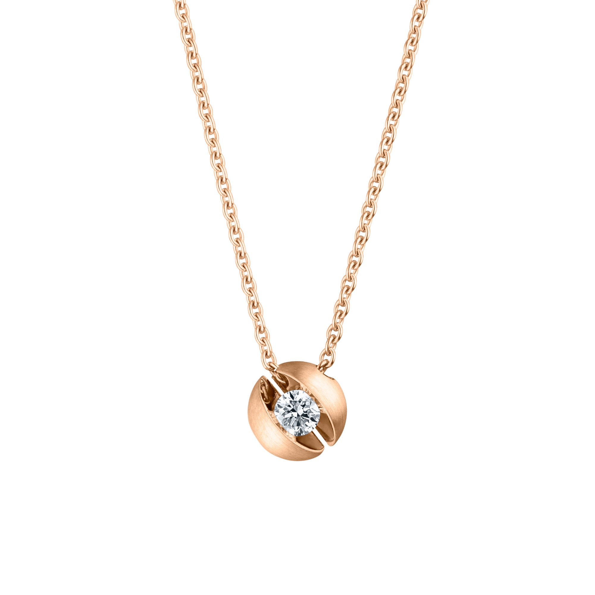 Schaffrath CALLA Collier - 754_CALL2_18_RW (RW) aus Roségold mit Diamant