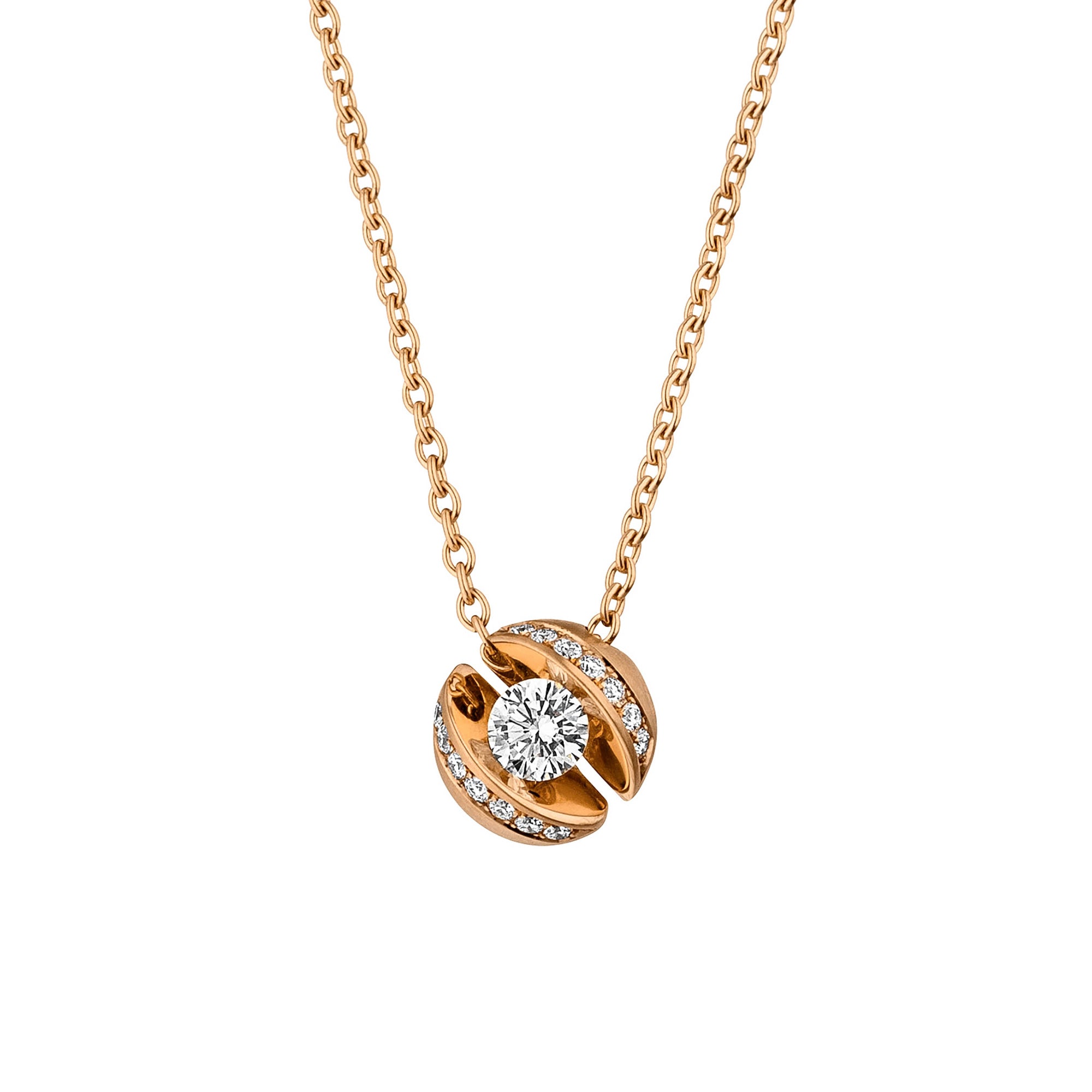 Schaffrath CALLA Collier - 754_CALLX_25_RW (RW) aus Roségold mit Diamant