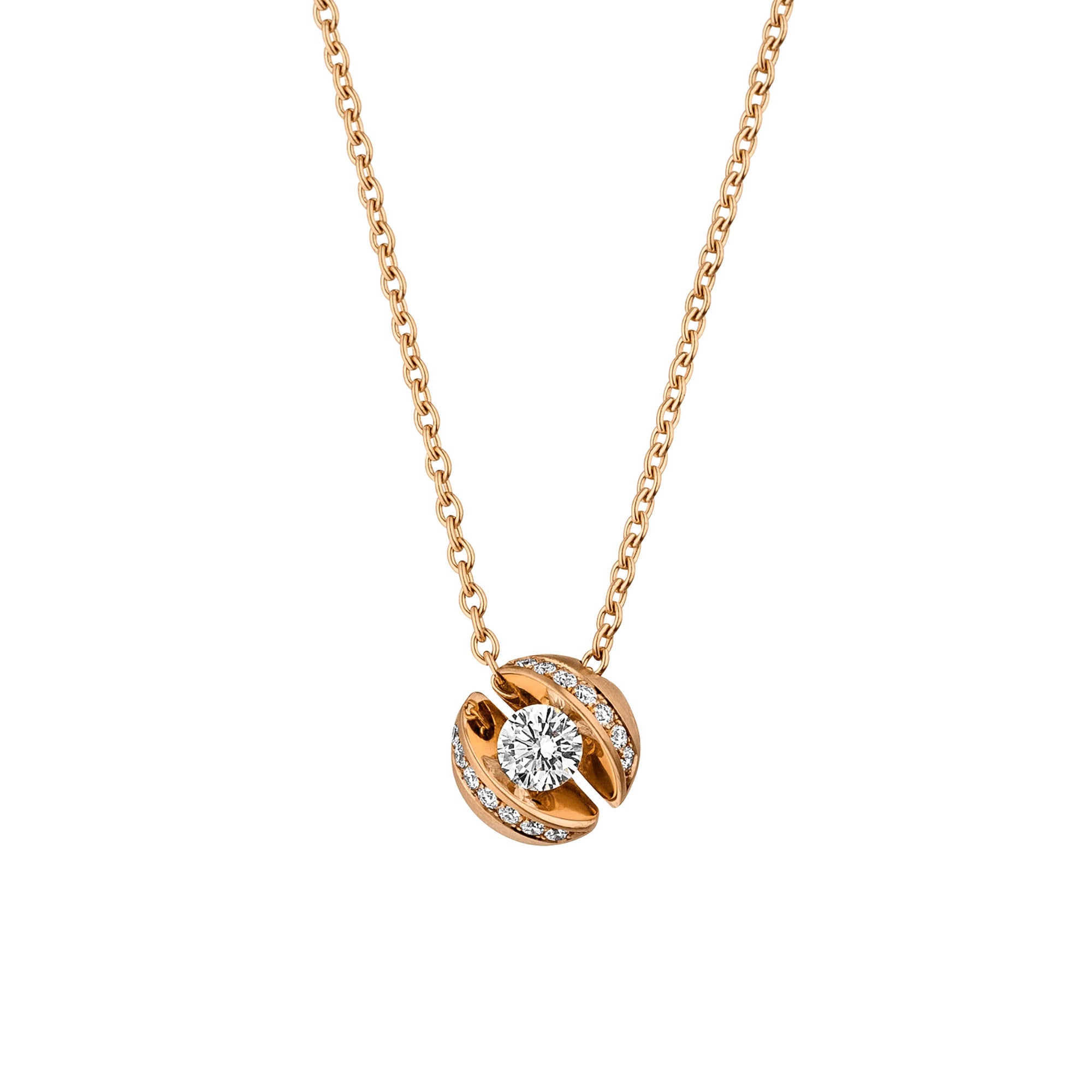 Schaffrath CALLA Collier - 754_CALLX_18_RW (RW) aus Roségold mit Diamant