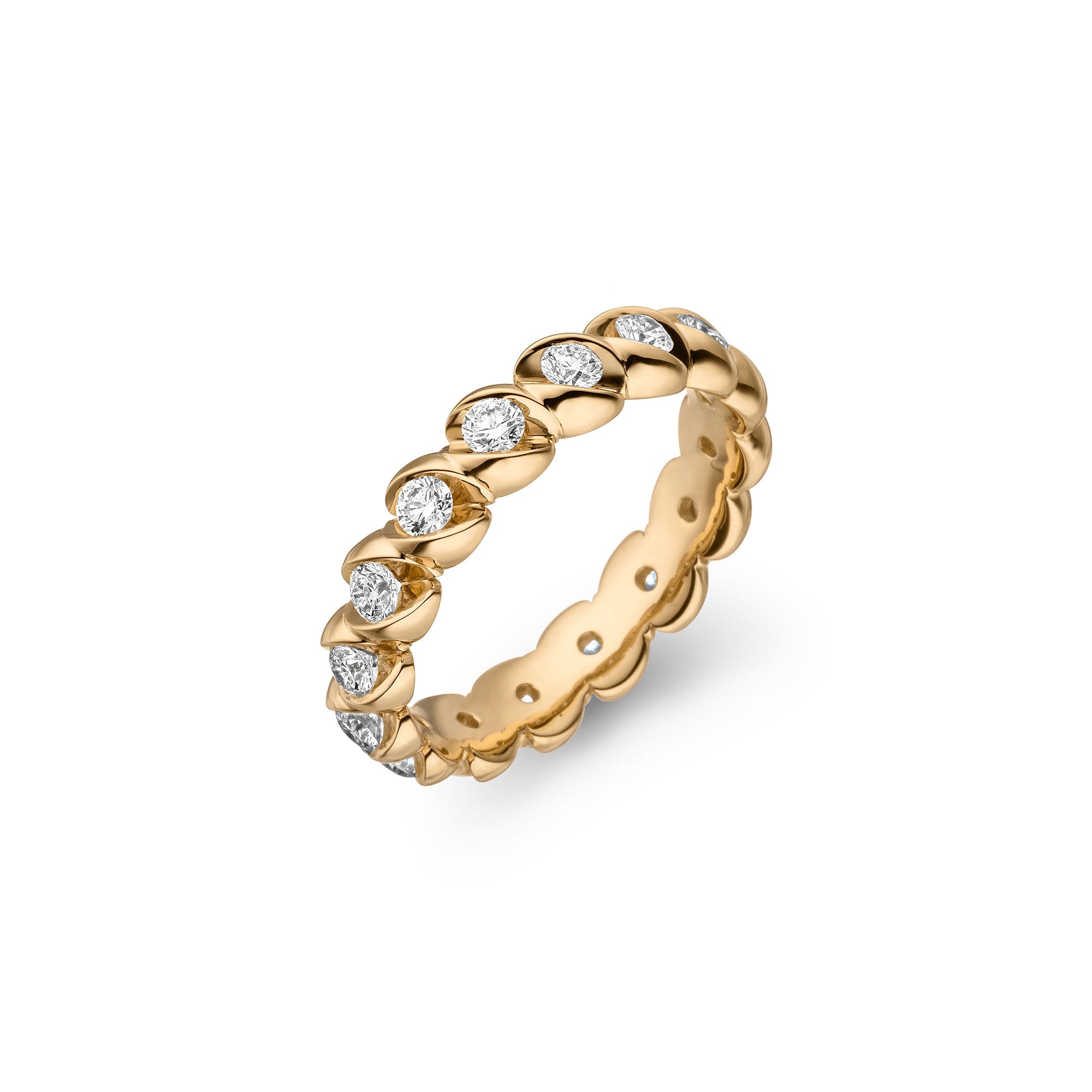 Schaffrath CALLA Diamantring - 118_CALM1_100_GW (GW) aus Gelbgold mit Diamant