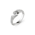 Schaffrath CALLA Diamantring - 218_CALLP_40_WW (WW) aus Weißgold mit Diamant