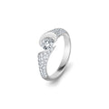 Schaffrath CALLA Diamantring - 218_CALLP_50_WW (WW) aus Weißgold mit Diamant