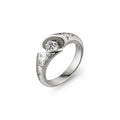 Schaffrath CALLA Diamantring - 218_CALLW_70_WW (WW) aus Weißgold mit Diamant