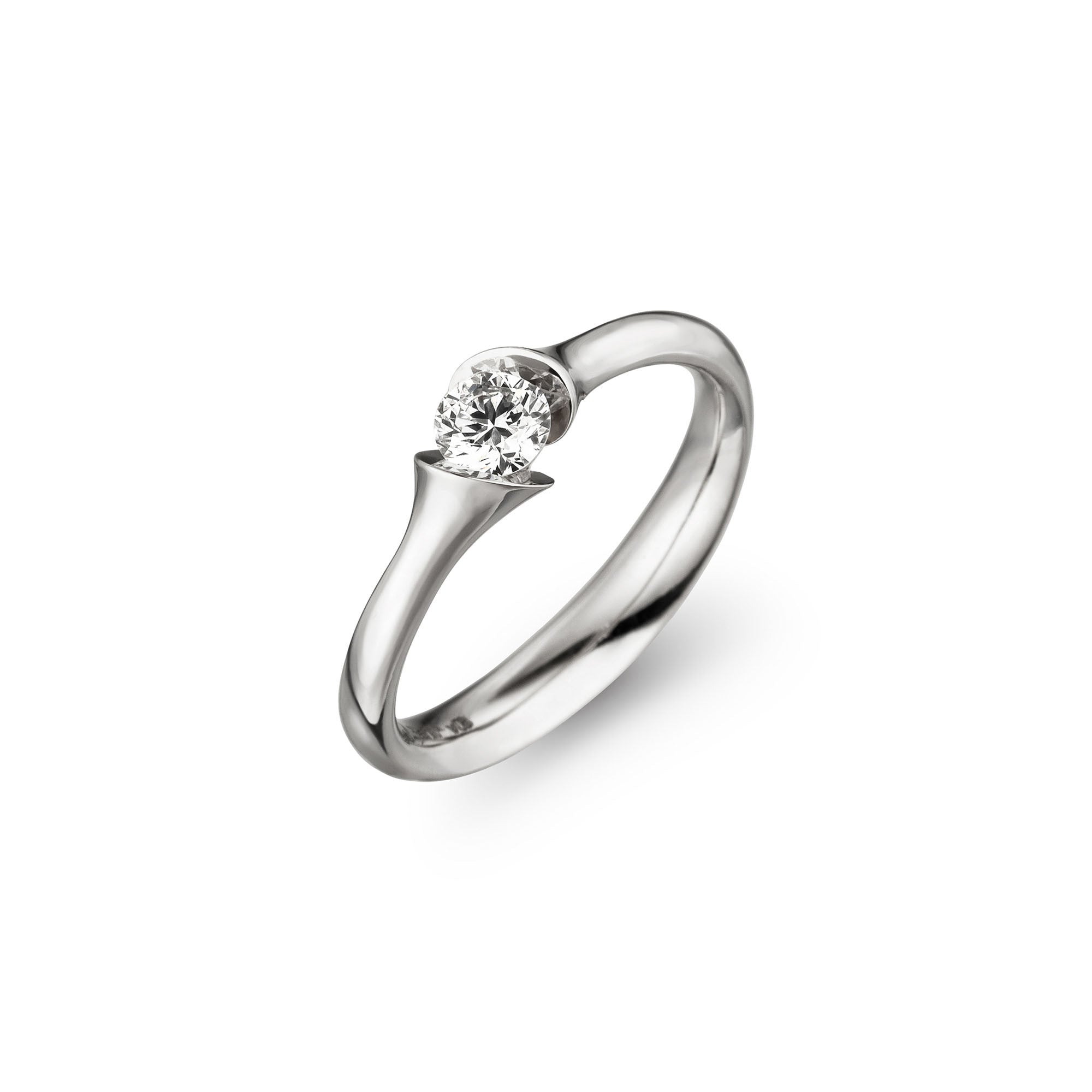 Schaffrath CALLA Diamantring - 218_CALSO_23_WW (WW) aus Weißgold mit Diamant