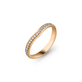 Schaffrath CALLA Diamantring - 758_C24T1_18_RW (RW) aus Roségold mit Diamant