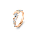Schaffrath CALLA Diamantring - 758_CALLP_50_RW (RW) aus Roségold mit Diamant