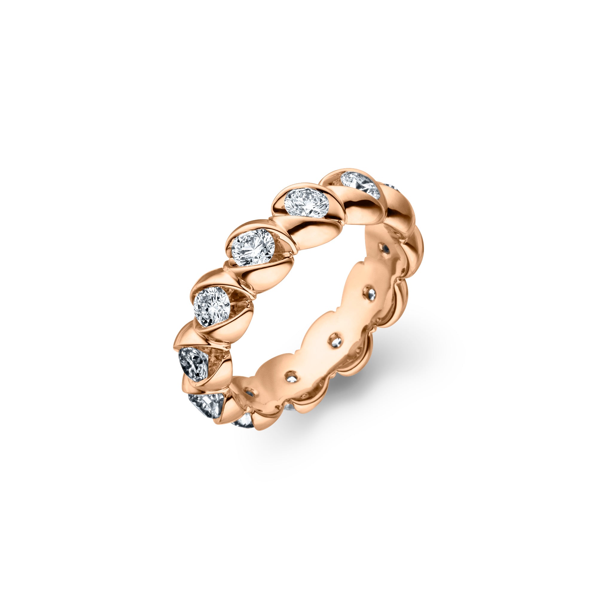 Schaffrath CALLA Diamantring - 758_CALM1_180_RW (RW) aus Roségold mit Diamant