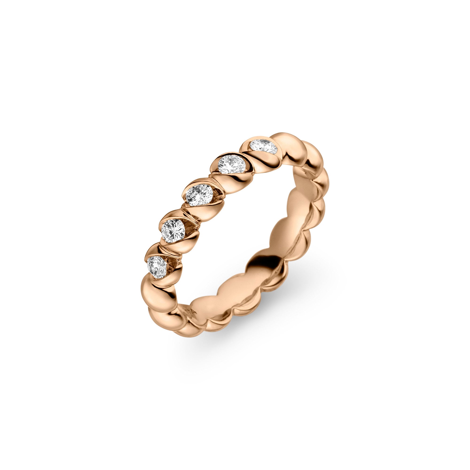 Schaffrath CALLA Diamantring - 758_CALM5_25_RW (RW) aus Roségold mit Diamant