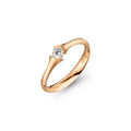Schaffrath CALLA Diamantring - 758_CALSO_23_RW (RW) aus Roségold mit Diamant