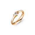 Schaffrath CALLA Diamantring - 758_CALSO_30_RW (RW) aus Roségold mit Diamant
