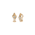 Schaffrath CALLA Ohrschmuck - 117_CAL4Y_40_GW (GW) aus Gelbgold mit Diamant