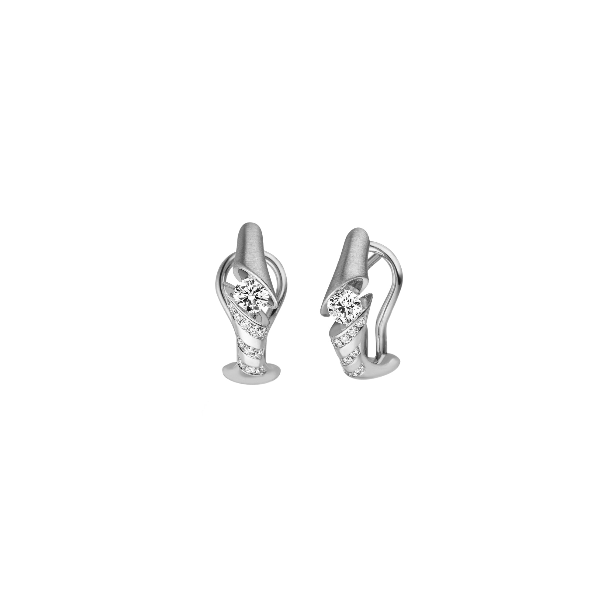 Schaffrath CALLA Ohrschmuck - 217_CAL4Y_40_WW (WW) aus Weißgold mit Diamant