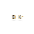 Schaffrath CALLA Ohrstecker - 117_CALLY_20_GW (GW) aus Gelbgold mit Diamant