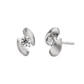 Schaffrath CALLA Ohrstecker - 217_CALLA_28_WW (WW) aus Weißgold mit Diamant