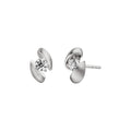 Schaffrath CALLA Ohrstecker - 217_CALLA_46_WW (WW) aus Weißgold mit Diamant