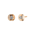 Schaffrath CALLA Ohrstecker - 757_CALLY_46_RW (RW) aus Roségold mit Diamant