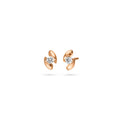 Schaffrath CALLA Ohrstecker - 757_CALLA_20_RW (RW) aus Roségold mit Diamant