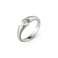 Schaffrath CALLA Solitaire - 218_CALLA_15_WW (WW) aus Weißgold mit Diamant