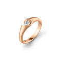 Schaffrath CALLA Solitaire - 758_CALLA_18_RW (RW) aus Roségold mit Diamant